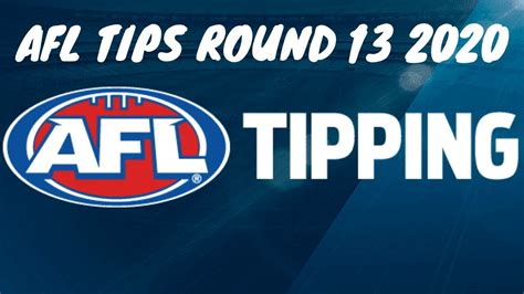 AFL tips Round 13 2020 .